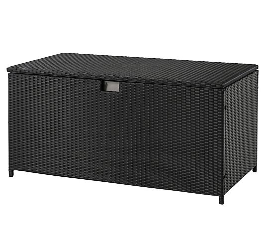 Glitzhome Outdoor Storage Trunk with Weather-Resistant Liner | QVC