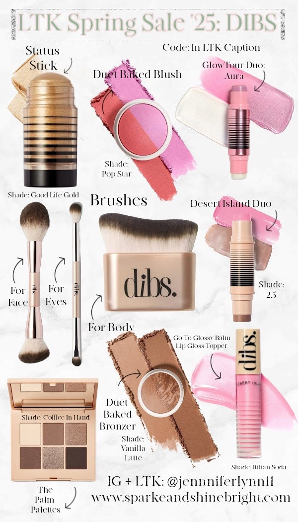 All things dibs. Use Code: LTK for 20% off site wide! 

The dual ended face brush is my fave! 

#LTKSpringSale #LTKSaleAlert #LTKBeauty