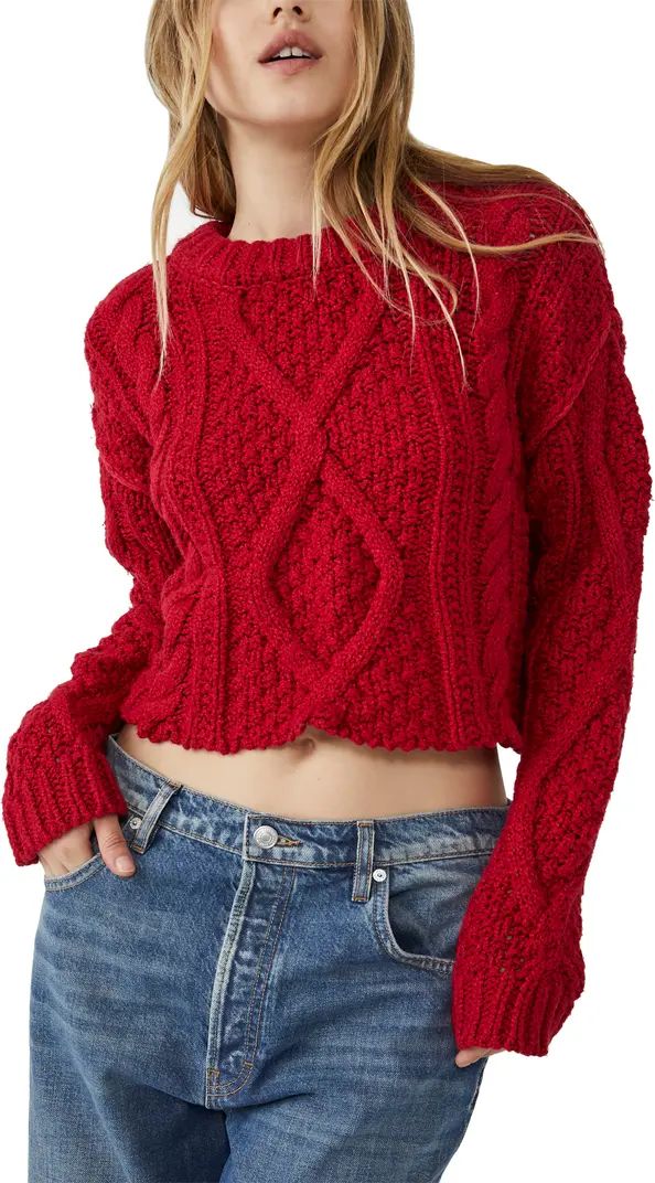 Cutting Edge Cotton Cable Sweater | Nordstrom