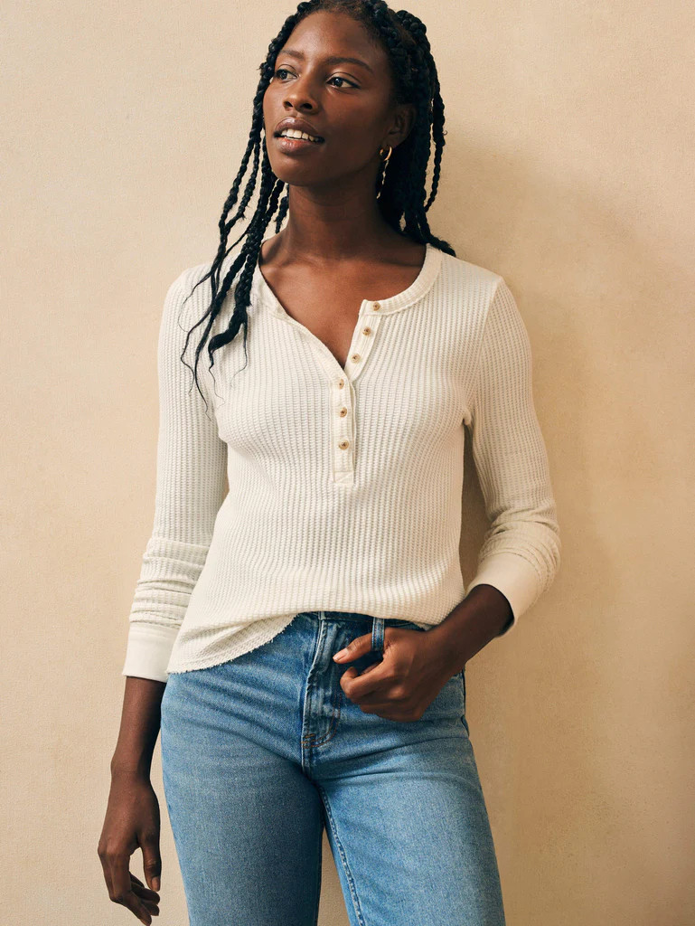 Legend™ Apres Waffle Henley | Faherty