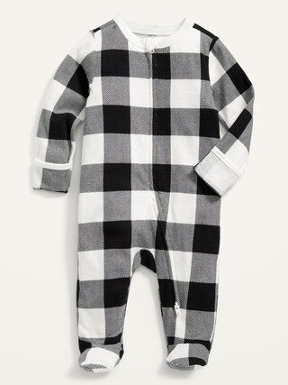 Unisex Matching Printed Sleep & Play Footed One-Piece for Baby | Old Navy (US)