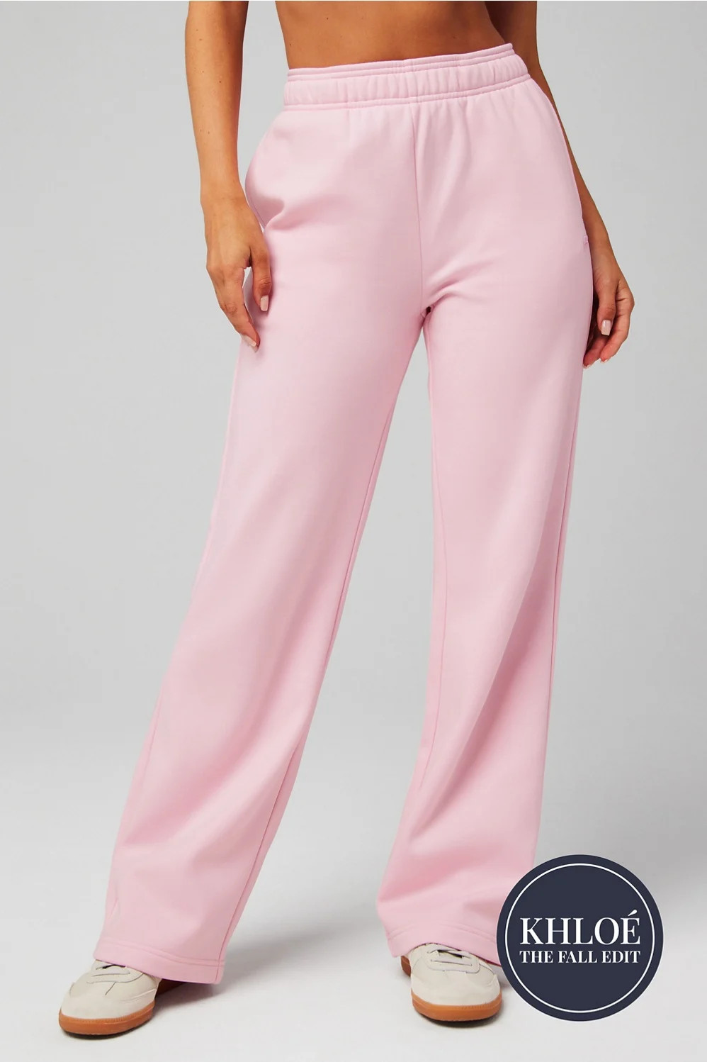 Cozy Fleece Wide Leg Sweatpant | Fabletics