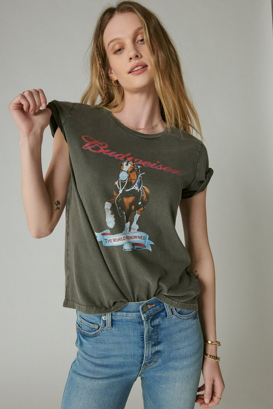the world renowned budweiser | Lucky Brand