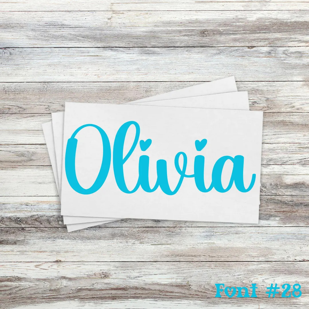 Custom Name Decal Stickers, Tumbler Decals, Wedding Labels, Pantry Labels, Personalized Decals, O... | Etsy (US)