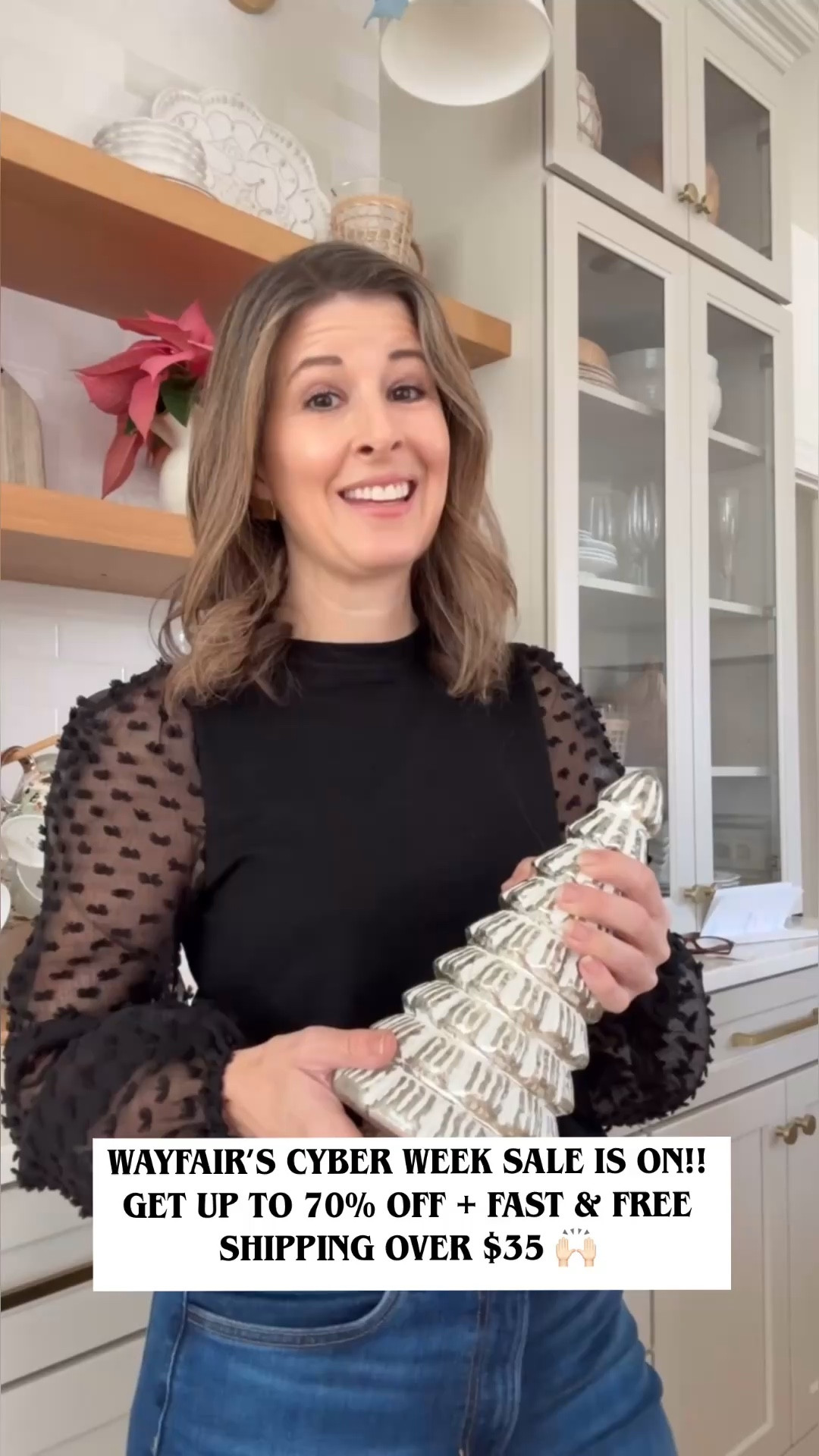 ✨ If you missed @Wayfair’s Cyber Monday, you’re still in luck because their deals are still going strong this week! ✨ Get up to 70% off plus fast, free shipping over $35 during their Cyber Week sale through 12/7! Grab your favorite home essentials to elevate the style of your home using these three style tips! 🥰 #ad #wayfair #wayfairpartner

#LTKFindsUnder100 #LTKSaleAlert #LTKHome