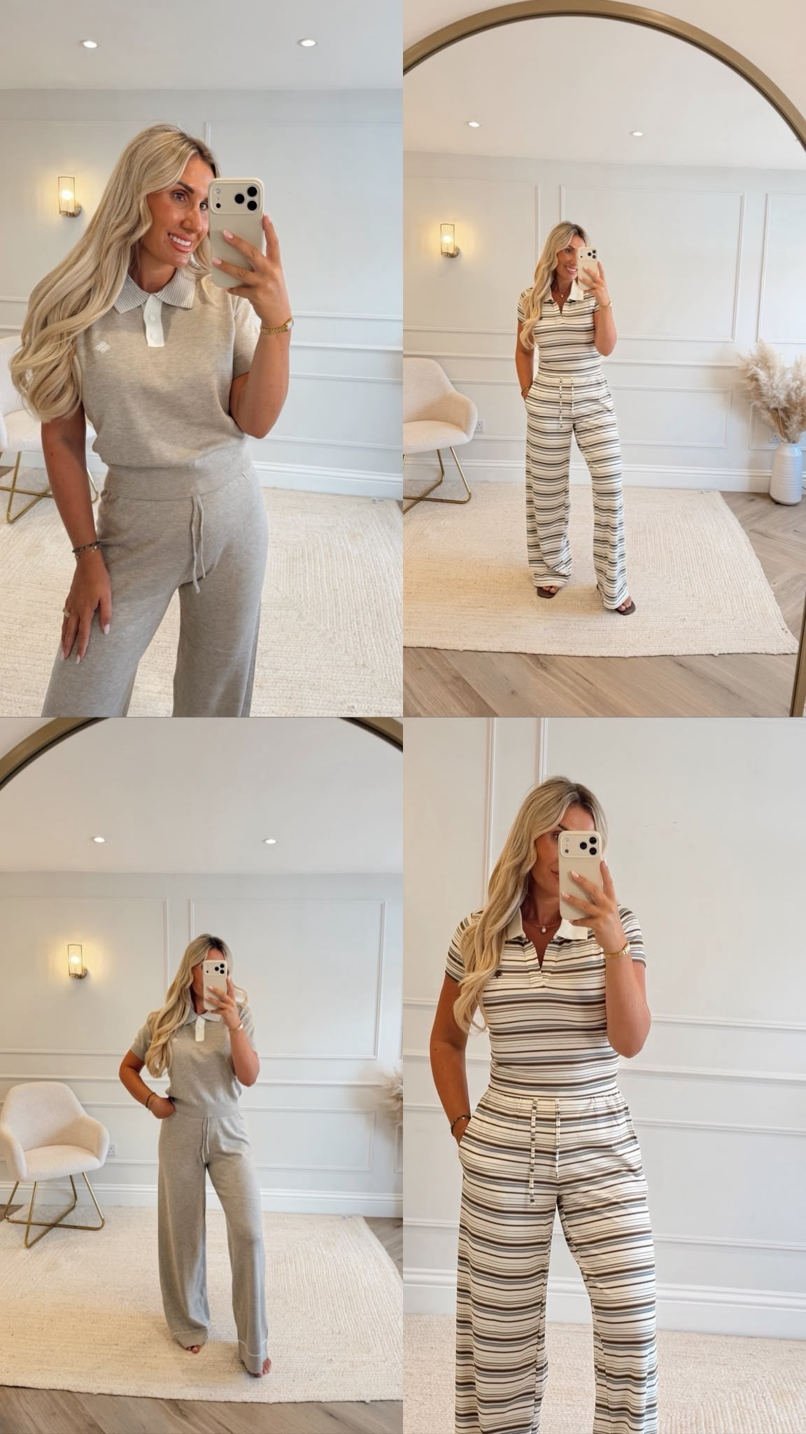 The most perfect transitional co-ords 🫶🏼

Knitted set, matching set, transitional outfit, autumn outfit, neutral, stripes

#LTKuk #LTKsummer #LTKautumn