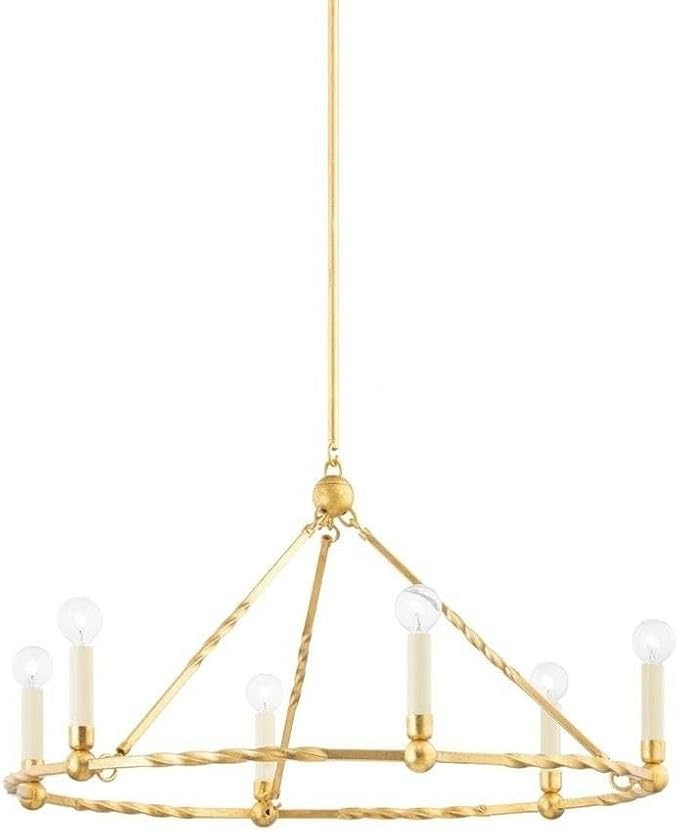 MITZI HUDSON VALLEY LIGHTING Josephine - 6 Light Chandelier-15.25 Inches Tall and 31 Inches Wide | Amazon (US)
