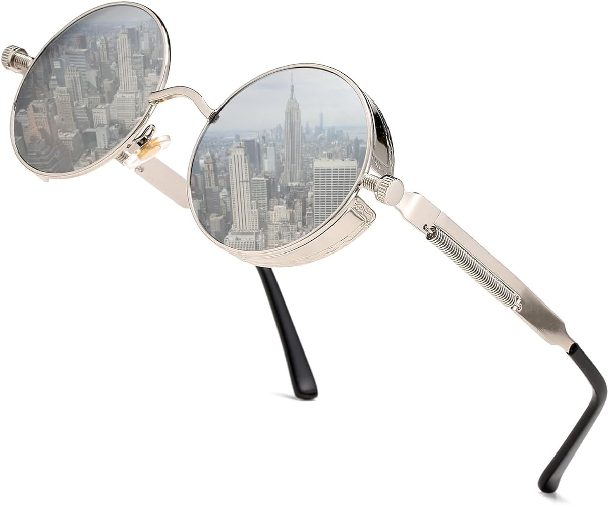 A08 Silver Mirrored/Silver Frame | Amazon (US)