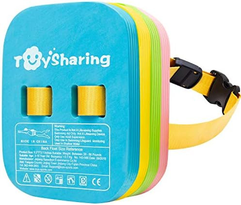 Back Float Safety Swim Trainer Swimming Bubble Belt with Adjustable Split Layers Swim Bubbles Bel... | Amazon (US)