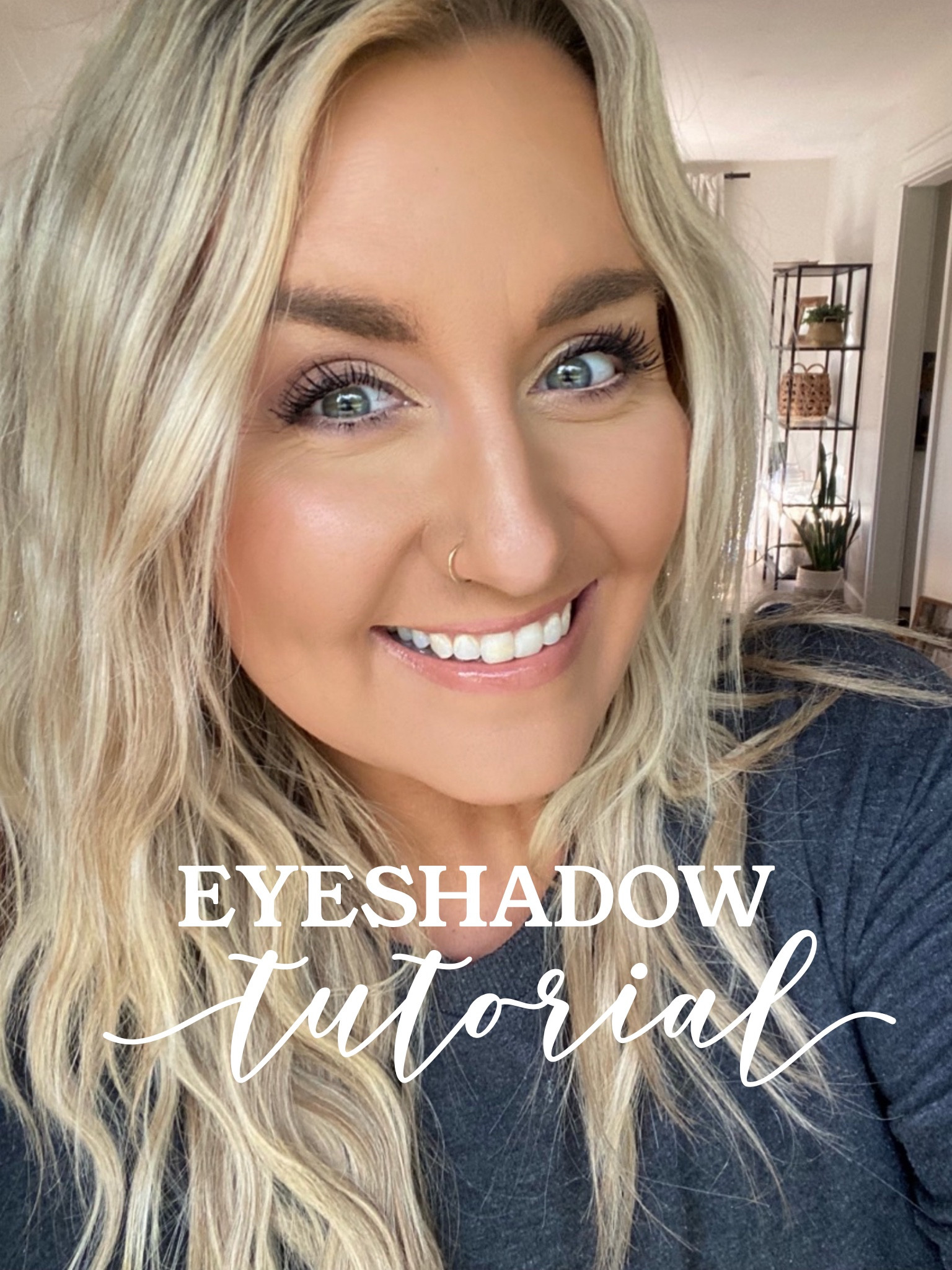 Shades used in palette:
Sun kissed in inner corner/brow bone
Mixture of shades witty and nature on the rest of the eyelid and into crease
Shade Renew over top of crease

Mauve luster shadow stick under bottom lash line
