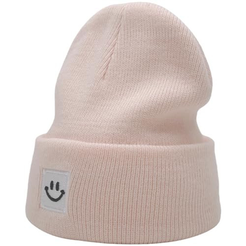 55cube Baby Beanie 0-6 Months Light Peachy Pink | Amazon (US)