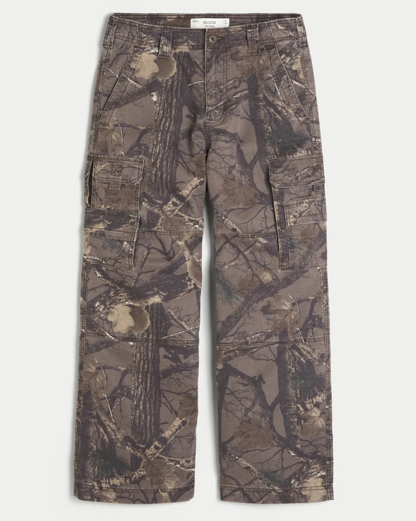 Super Baggy Camo Cargo Pants | Hollister (US)