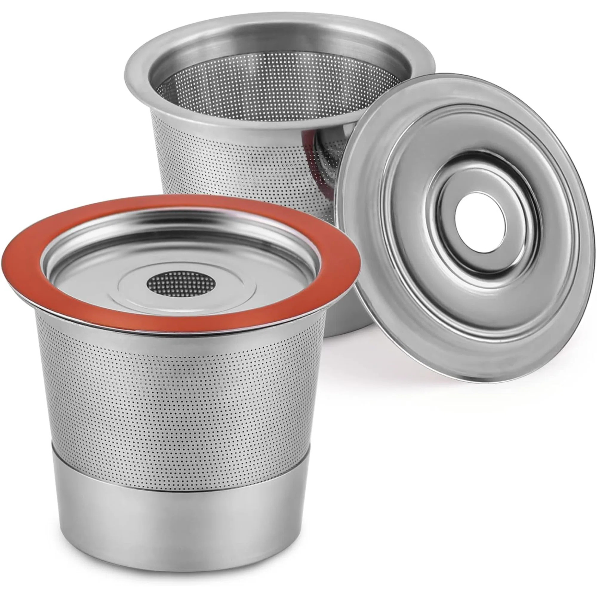 Reusable K Cups Coffee Pod Filters For Keurig 1.0 & 2.0 Single Cup Coffee Makers, Universal Refil... | Wayfair North America