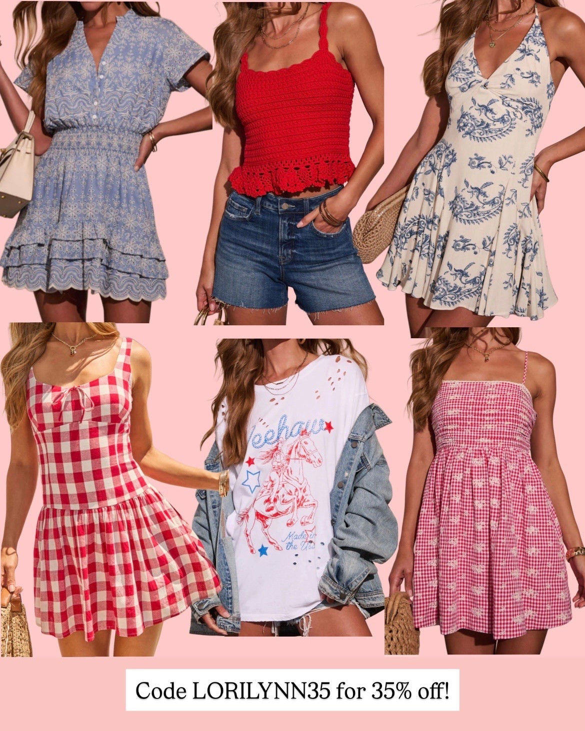 More of the Americana collection! Code LORILYNN35 for 35% off site wide

#LTKootd #LTKSaleAlert #LTKSeasonal