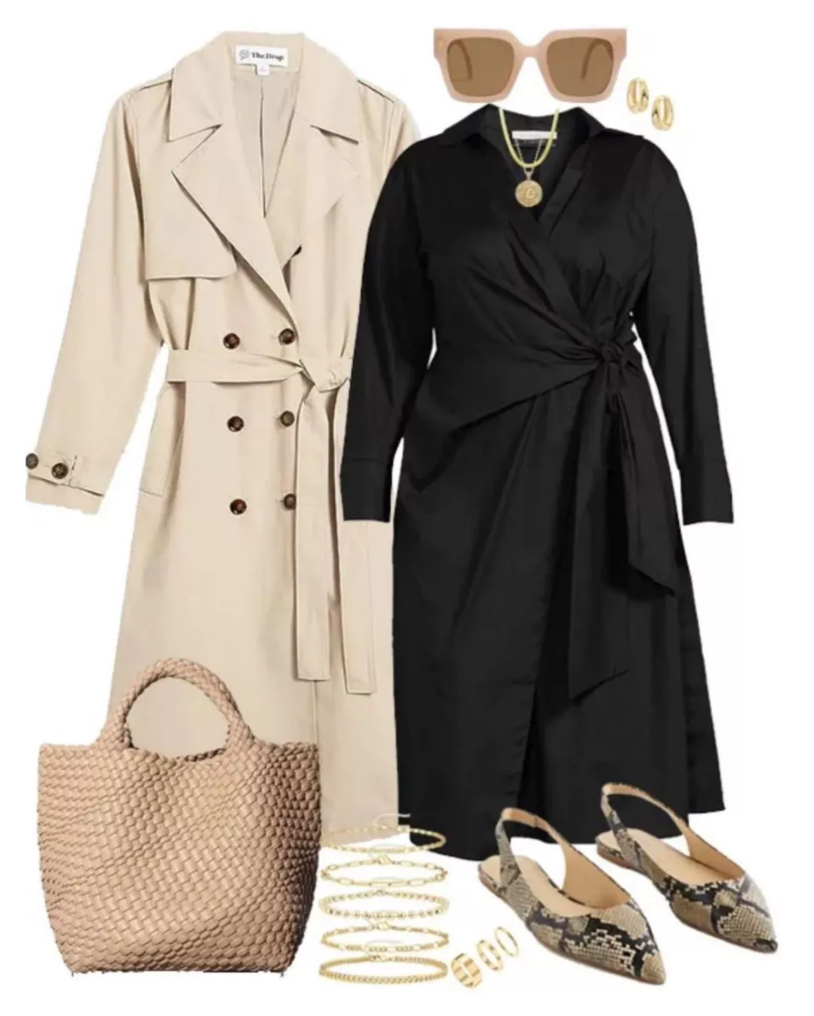 The Drop Women's Noa Trench Coat curated on LTK