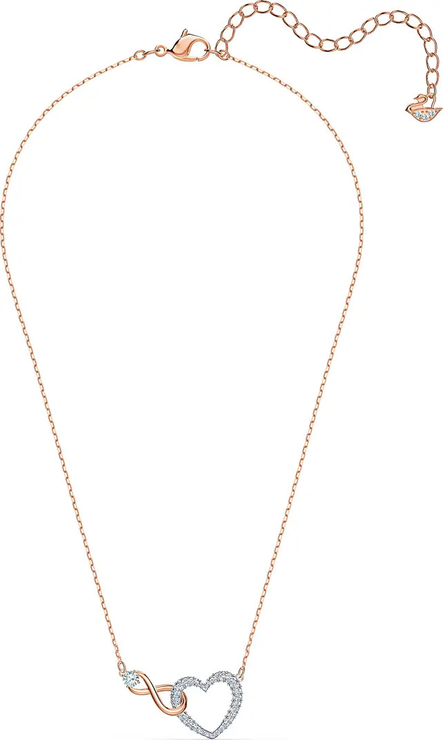 Hyperbola Swarovski Crystal Heart Necklace | Nordstrom