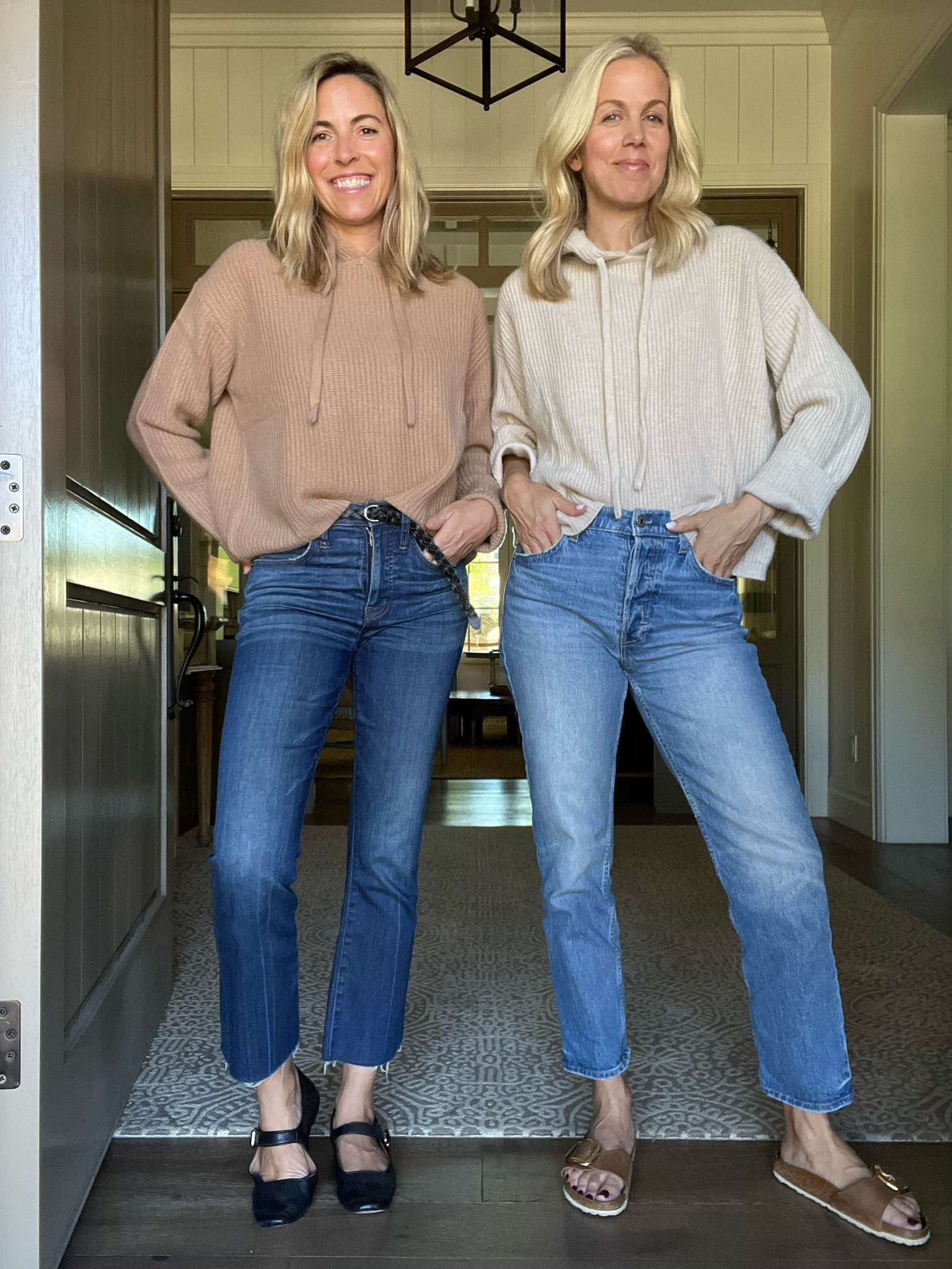 Jenni Kayne Dupe Alert! 

Can you tell which sweater is the Jenni Kayne and which is the dupe that is a fraction of the price? We couldn’t either! Love this cashmere hooded fisherman sweater dupe sooooo much. 🥂🙌🏼






Fall outfits
Jeans
Cashmere sweater


#LTKstyletip #LTKGiftGuide #LTKSeasonal