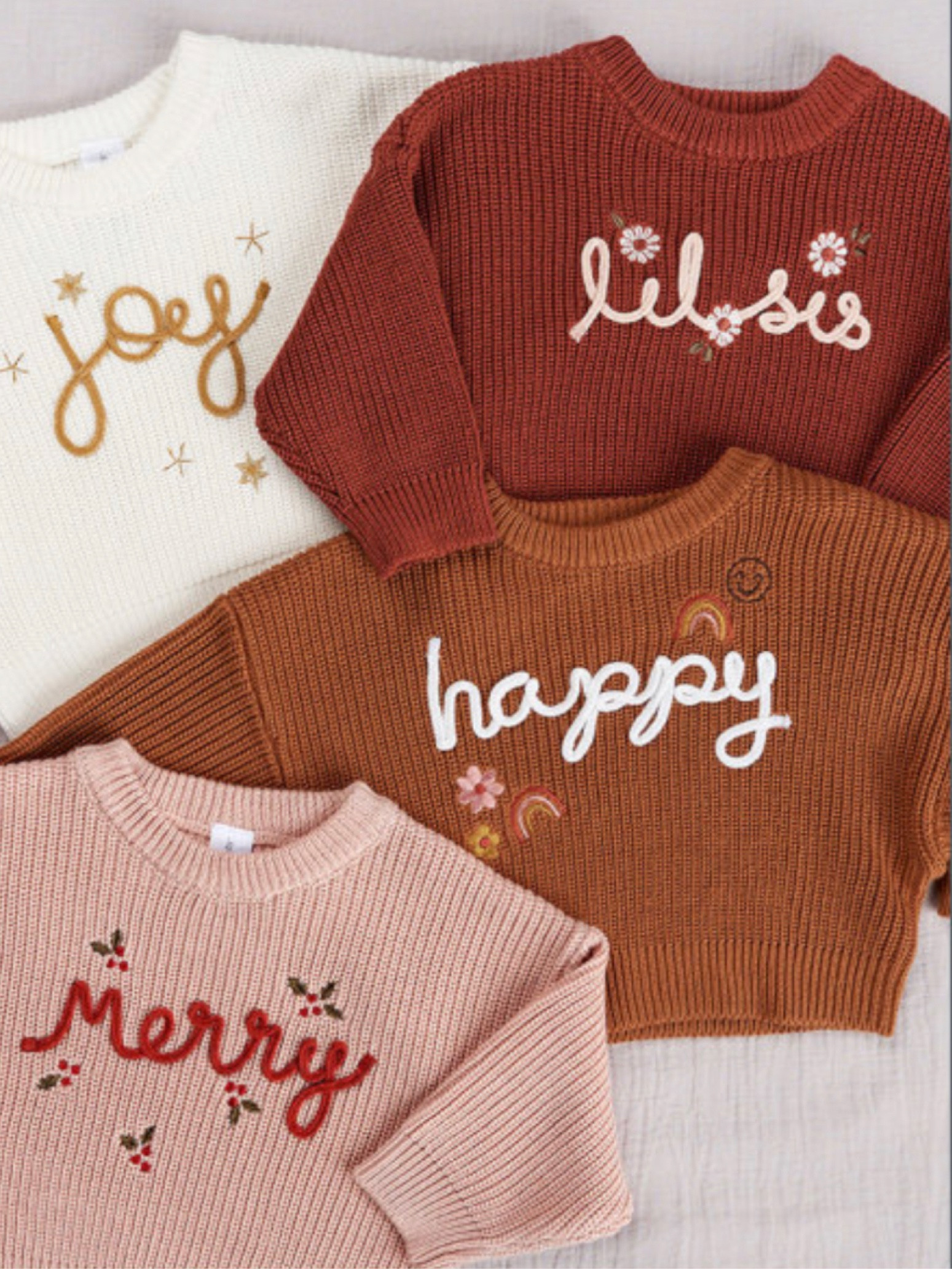 Matching big and little sister knit sweaters! Baby, toddler and little girl sizes 

#LTKkids #LTKHoliday #LTKbaby