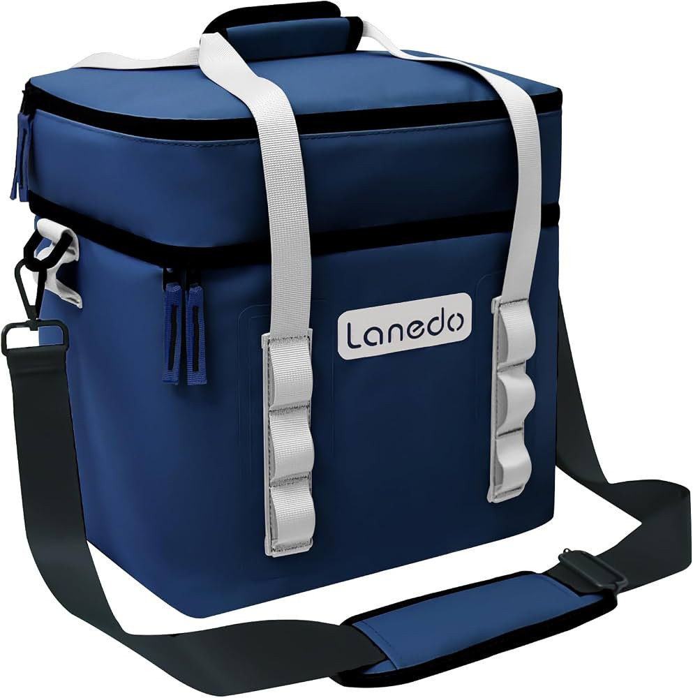 Lisa Lunch Soft Cooler 20/36 Can, Insulated Bag Portable Ice Chest Box for Lunch, Beach, Drink, B... | Amazon (US)
