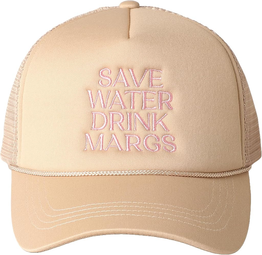 MIRMARU Retro Foam Mesh Trucker hat Trendy Design Summer Baseball Cap for Womens | Amazon (US)