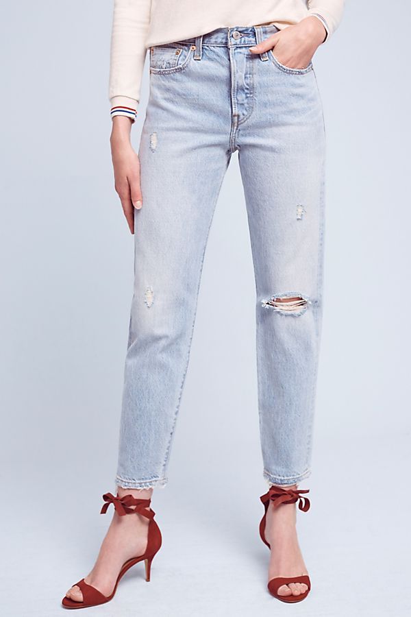 Levi's Wedgie High-Rise Straight Jeans | Anthropologie (US)