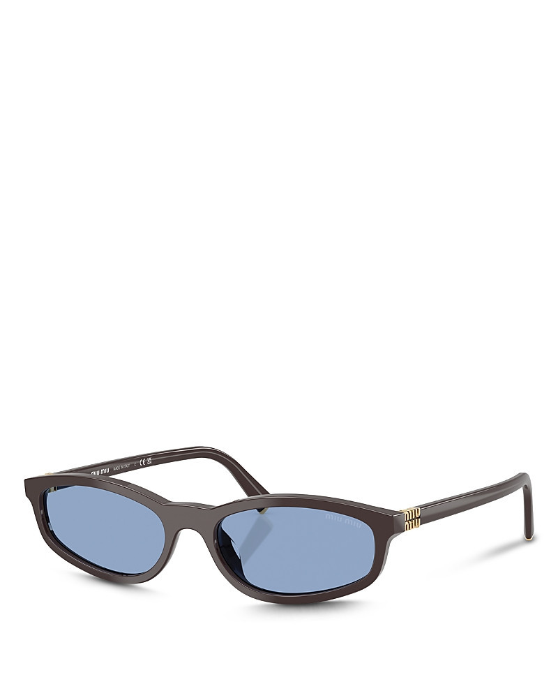 Miu Miu Miu Regarde Oval Sunglasses, 54mm | Bloomingdale's (AU)