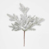 Click for more info about 17in Heavily Flocked Taos with Fairy Lights - Wondershop™