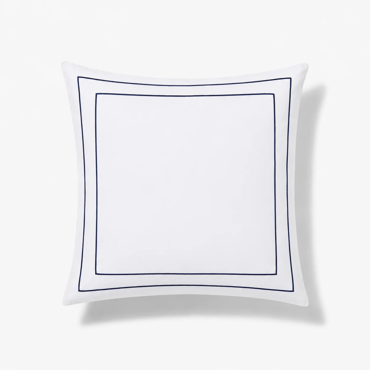 The Euro Sham - Chancery Lane Navy Chancery Lane Navy / Euro | Hill House Home US