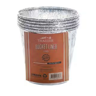 Traeger Bucket Liner - 5 Pack BAC407 - The Home Depot | The Home Depot