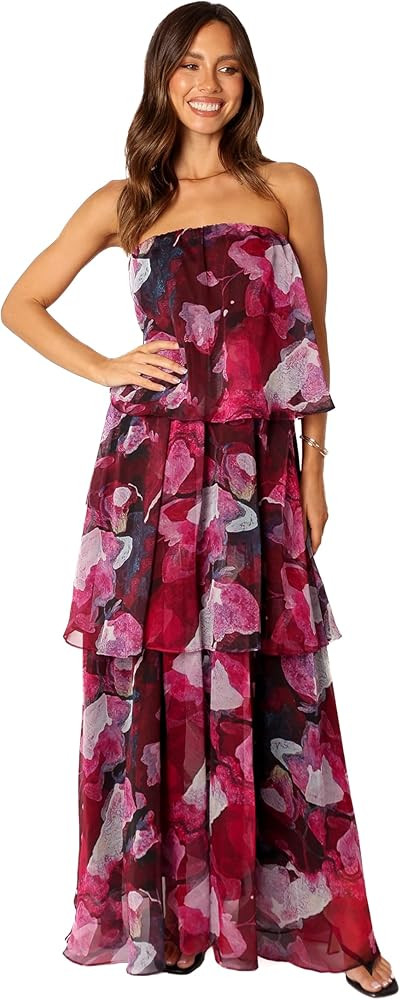 Petal & Pup Women's Bloom Strapless Maxi Dress | Amazon (US)