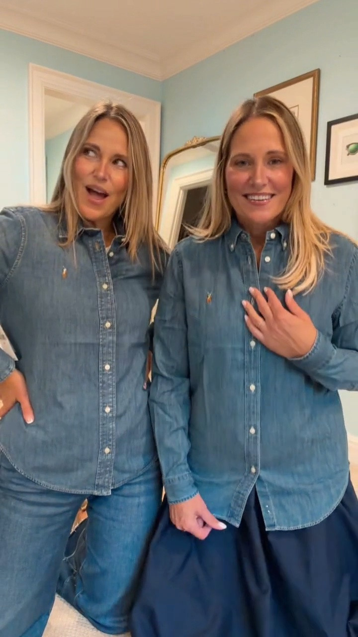 Head straight to the big boys’ section for this one! 👀 We bought an XL boys’ Polo shirt, and it fits like a women’s large/10–12. The boys’ large fits more like a women’s medium—and the best part? They’re about 1/3 of the price!

We actually prefer the boys’ fit, especially if you have broader shoulders like we do. Tegan’s $168 women’s version felt a little snug through the shoulders, while the boys’ XL gave us a much better fit. Consider this your shopping hack of the day! 🙌 Try it and let us know what you think!

#LTKOver40 #LTKSeasonal #LTKGRWM

#LTKootd #LTKgrwm #LTKdayinmylife