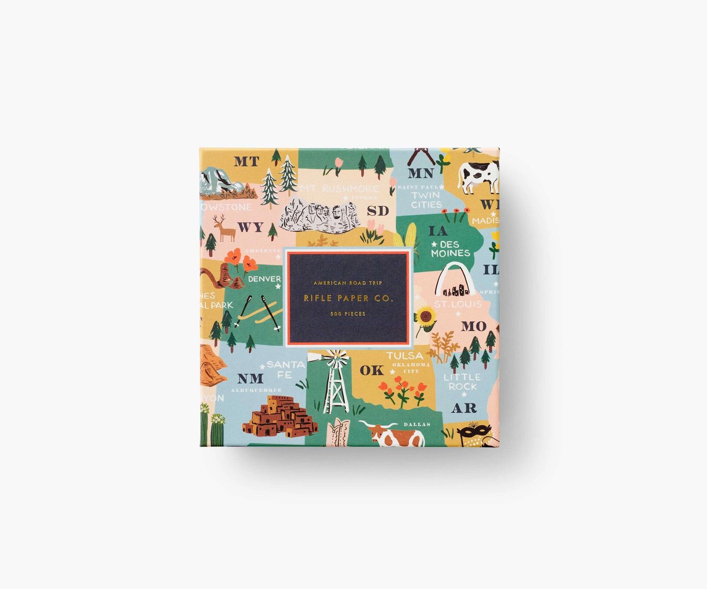 American Road Trip Jigsaw Puzzle | Rifle Paper Co.