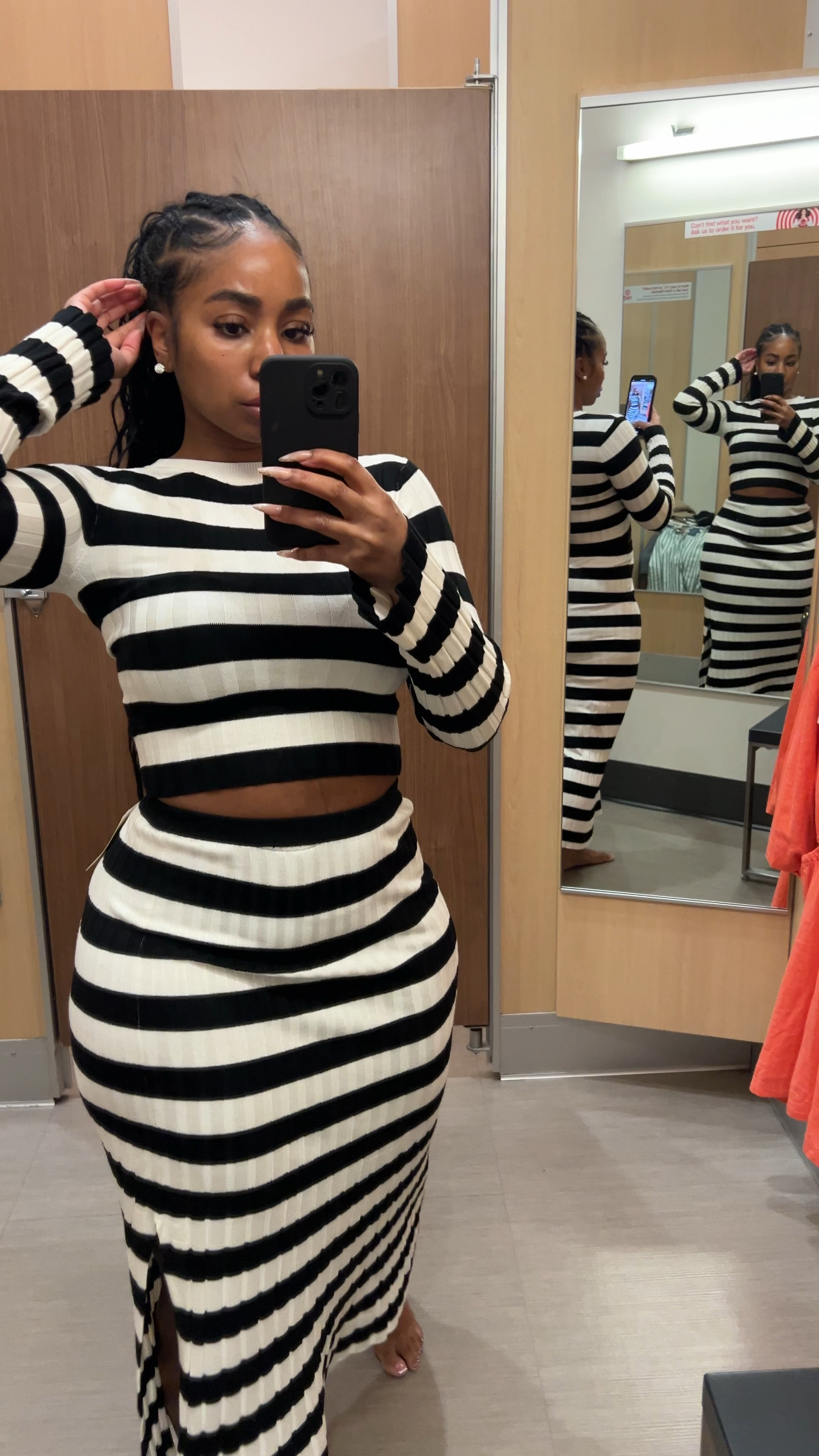 How bomb is this striped two piece set. Wearing a L and It fits perfectly!

#LTKSeasonal #LTKstyletip #LTKfindsunder50