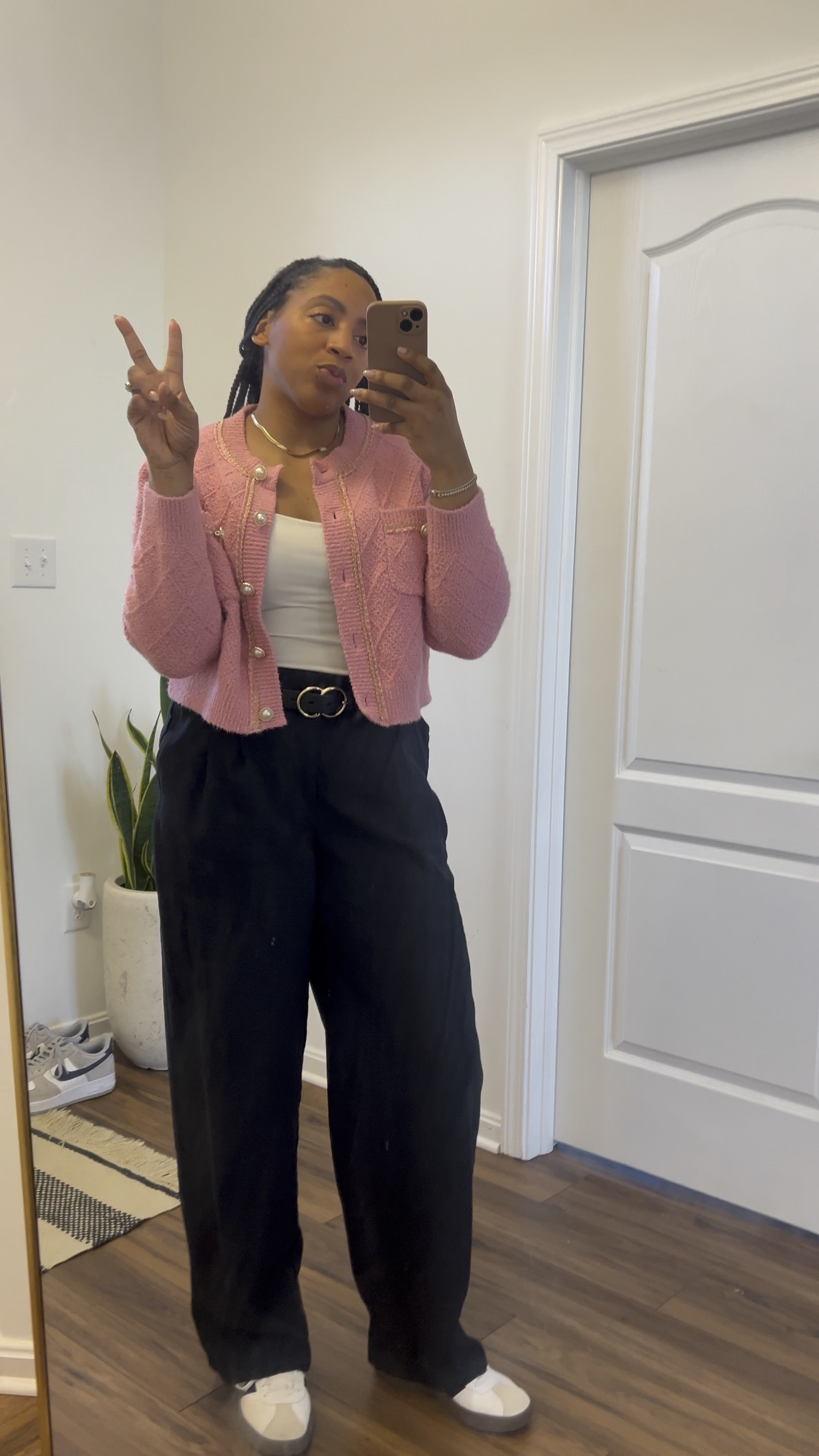 Casual work look but make it Valentines! 

#LTKWorkwear #LTKBeauty #LTKShoeCrush