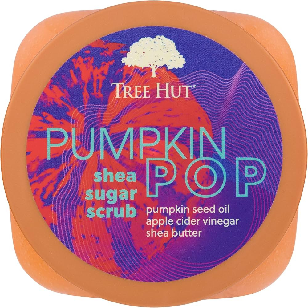Tree Hut Pumpkin Pop Shea Sugar Scrub, 18 oz, Ultra Hydrating and Exfoliating Scrub for Nourishin... | Amazon (US)