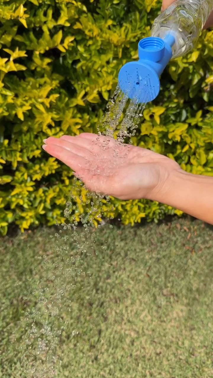 Amazon Shower To Go🚿. This portable shower attachment turns most any water bottle into an instant shower! Perfect for rinsing off sandy feet at the beach, camping, hiking or quick clean ups on the go 🫧💙

#outdoorliving #travelessentials #campingessentials

#LTKHome