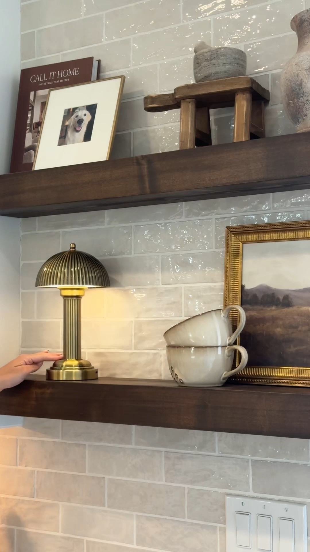 I’ve been searching forever for the PERFECT cordless lamp and finally found her 🤌🏼🤌🏼 this fluted brass lamp is from Target! Linked below✨ 

#LTKFindsUnder50 #LTKHome #LTKStyleTip