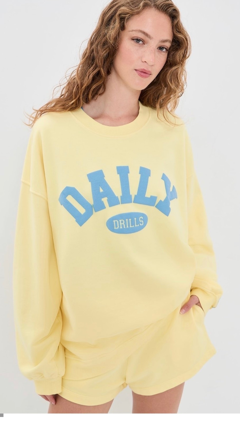Daily Drills
Oversized Daily Crew Sweatshirt

Shopbop

#LTKootd #LTKgrwm