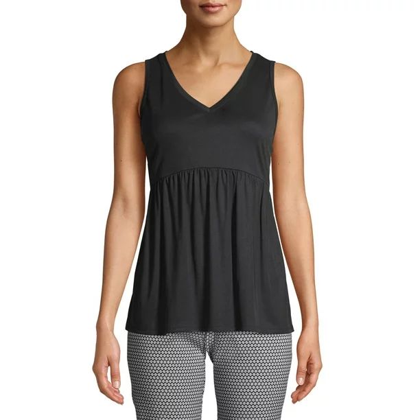 Time And Tru Women's Sleeveless Sandwash Tank Top | Walmart (US)