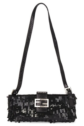 Fendi Mama Beaded Baguette Shoulder Bag | FWRD 