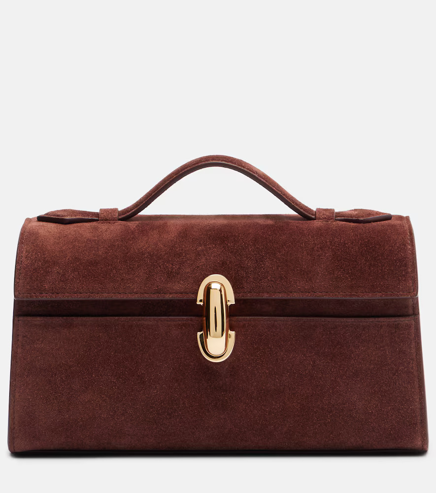 Savette Symmetry suede tote bag | Mytheresa (US/CA)