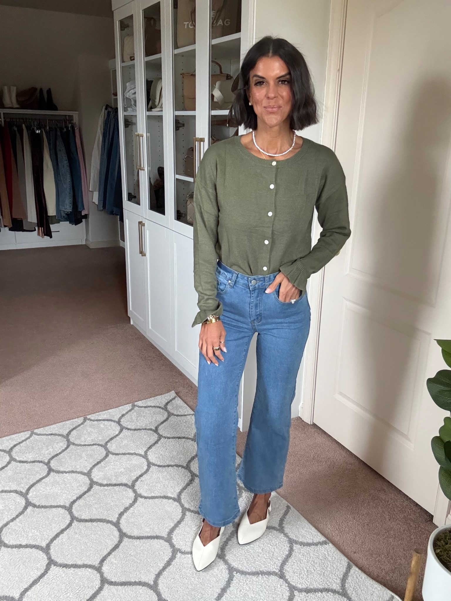 Size small in sweater xs in jeans 

#LTKSeasonal