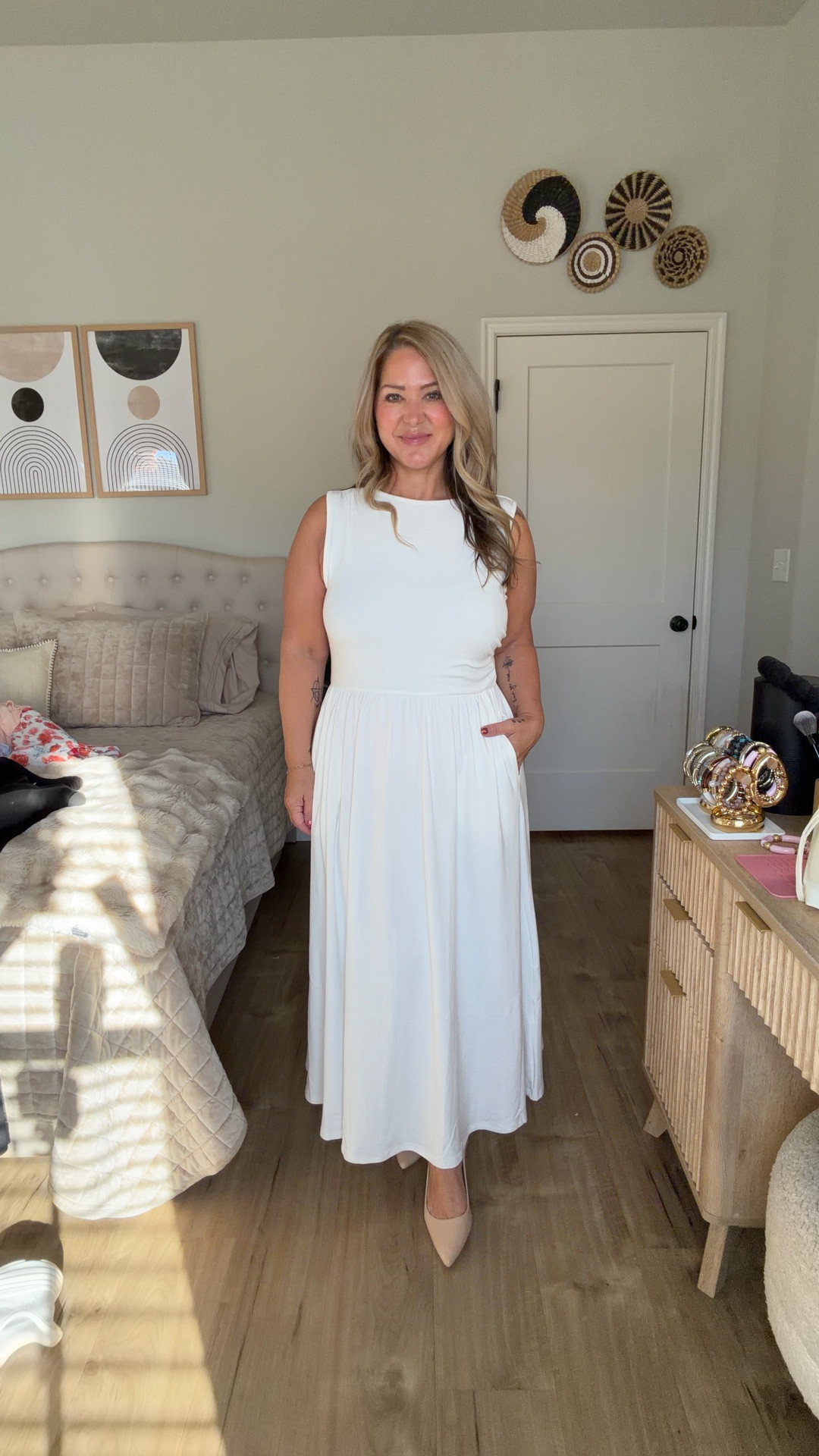 Size large 

#LTKOver40 #LTKPetite #LTKMidsize