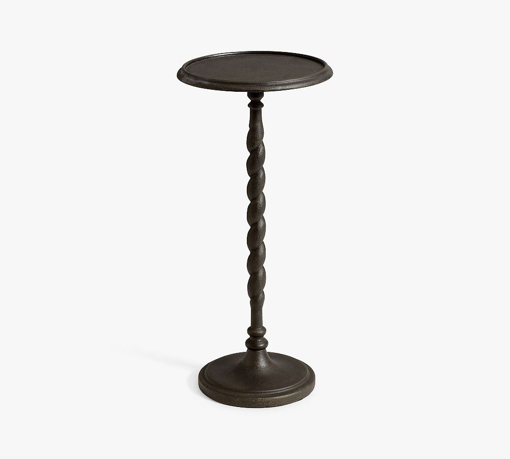 Blaine Round Metal Drink Table (10") | Pottery Barn (US)