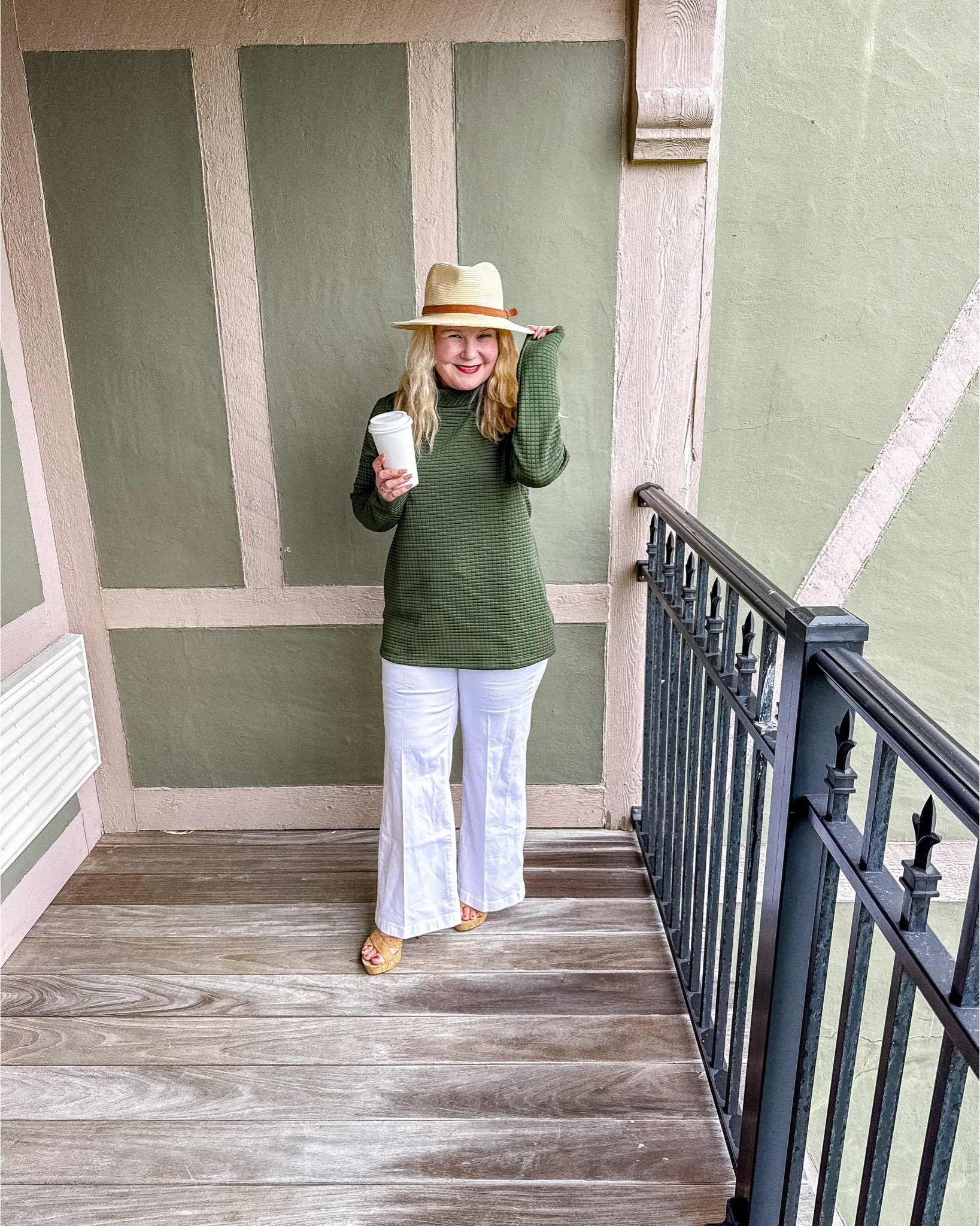 Friends, I adore White pants whether it be linen or denim and have no problem rocking them before Memorial Day, especially with the heat we have been having. I admit for the longest time I fought against anything other then skinny jeans, but these wide legged linen pants are the pants of dreams! I am obsessed! 

#LTKPetite #LTKstorytime #LTKootd