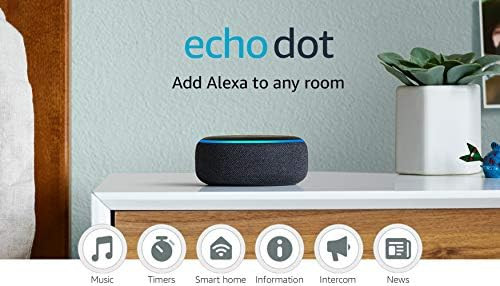 Echo Dot (3rd Gen) - Smart speaker with Alexa - Charcoal | Amazon (US)