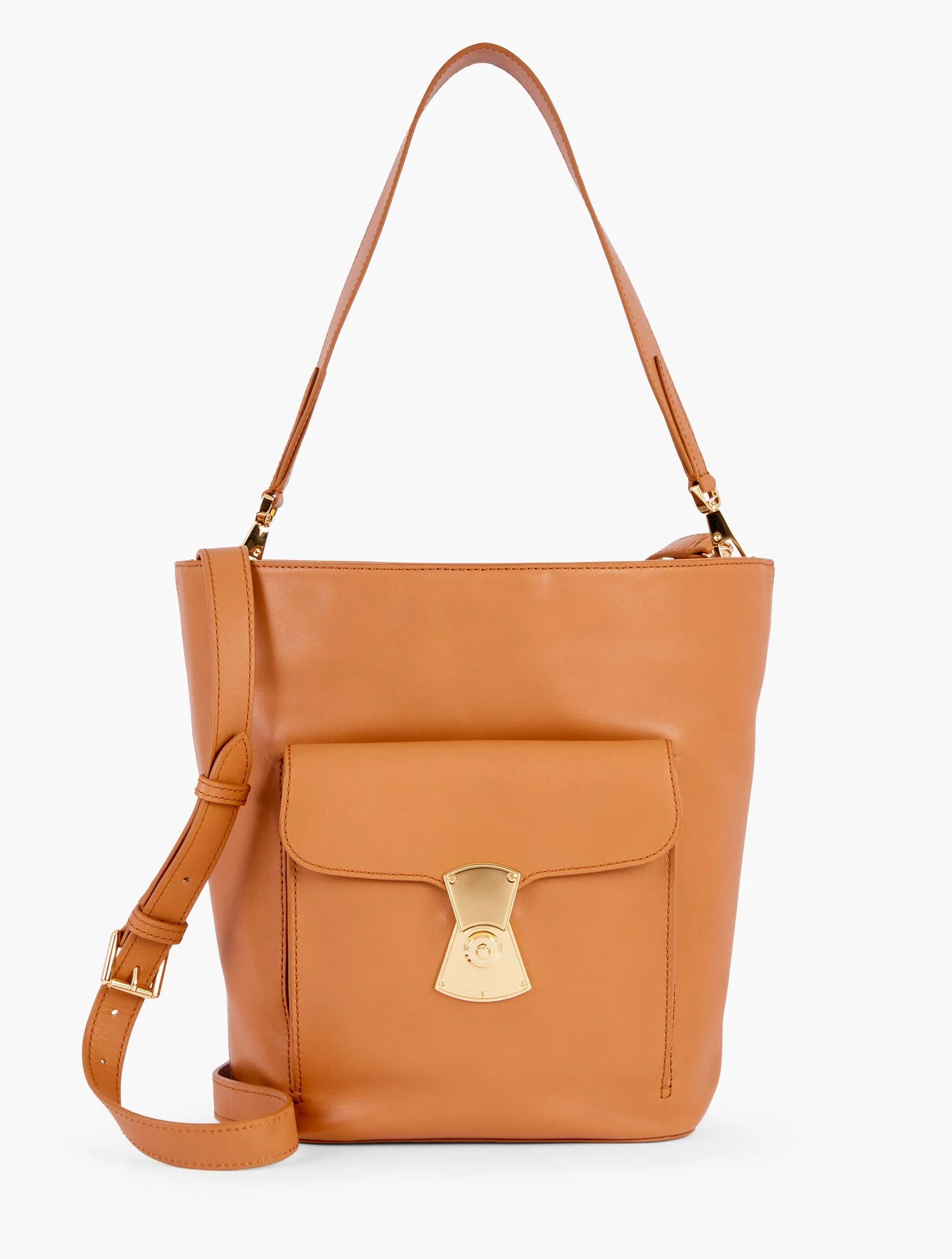 Leather Bucket Bag | Talbots
