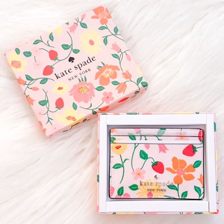 She’s so pretty! 😍 Perfect Spring & Summer Wallet/Card Case! Comes in the beautiful matching box! Great gift idea! Graduation season is coming! 

Card cases have been my favorite the last few years! Easy to switch in between purses. 

Kate Spade Pink Strawberry Garden

#LTKfindsunder50 #LTKSeasonal #LTKstyletip