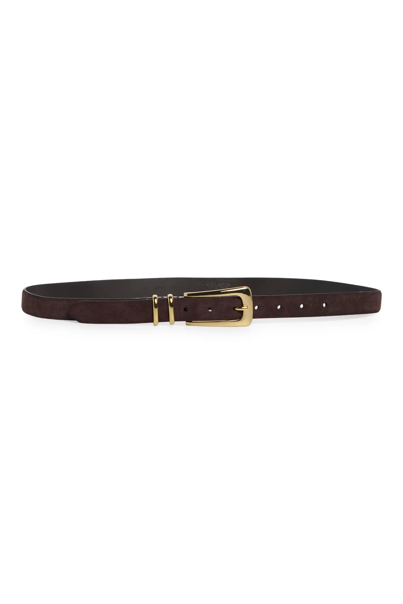 Elongated Buckle Suede Belt (Women) | Nordstrom | Nordstrom