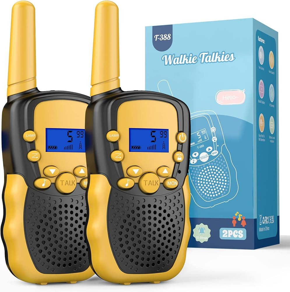 Selieve Toys for 4-14 Year Old Children's, Walkie Talkies for Kids 22 Channels 2 Way Radio Toy wi... | Amazon (US)